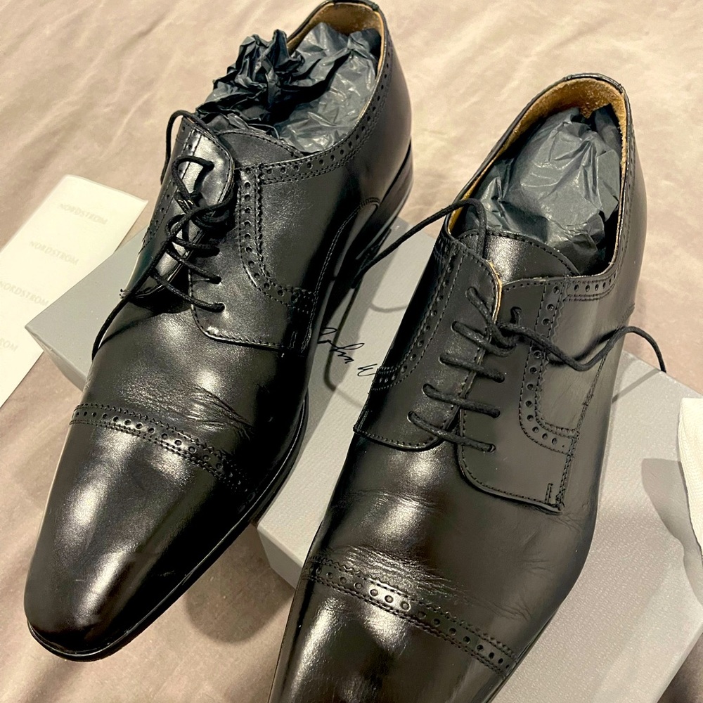 Nordstrom Men’s Black Dress Shoes